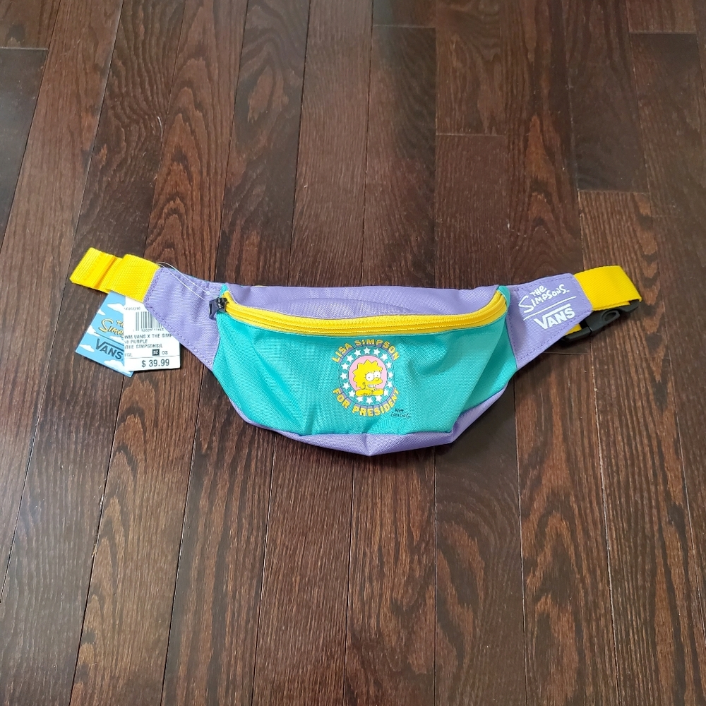 Lisa Simpson x VANS fanny pack